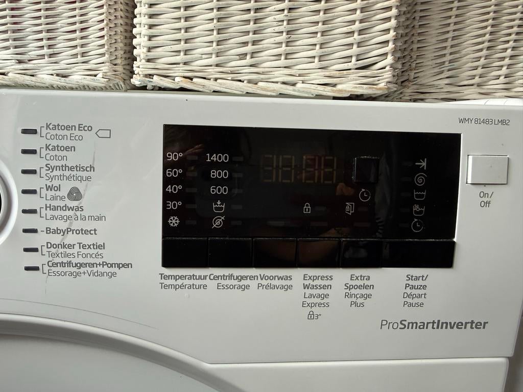Beko Wasmachine - Efficiënt en Betrouwbaar, Witgoed en Apparatuur, Wasmachines, Gebruikt, Voorlader, 8 tot 10 kg, 85 tot 90 cm