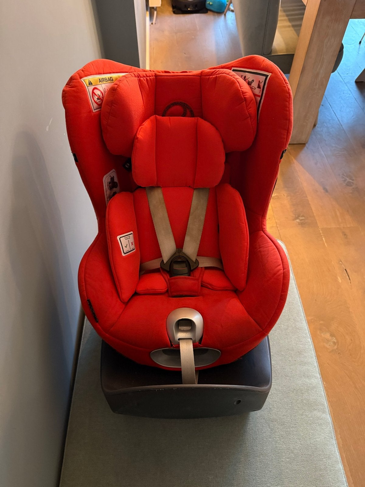 Cybex Sirona Z i-Size autostoel inclusief Base Z en Isofix, Kinderen en Baby's, Overige merken, Gebruikt, 0 t/m 18 kg, Verstelbare rugleuning