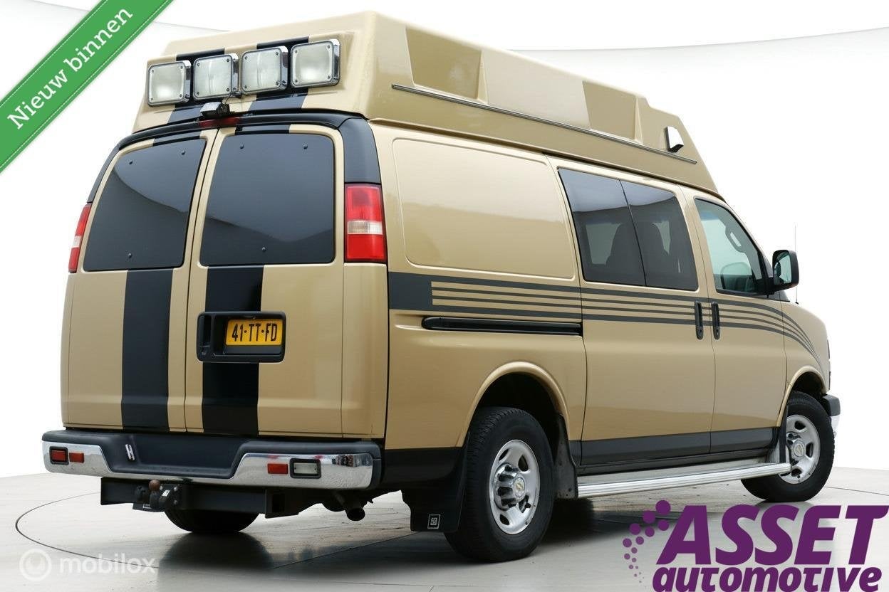 Chevrolet Chevy Van 6.0 V8 LPG | professionele camperombouw, Caravans en Kamperen, Campers, 300 Renaissance Center, Detroit, MI 48265, Verenigde Staten (USA)