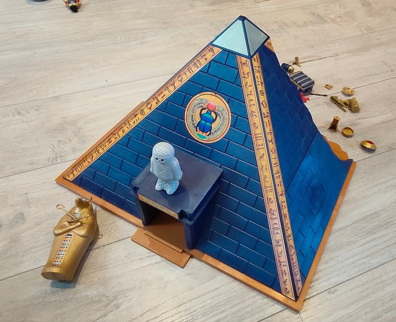 Playmobil Piramide met accessoires - Avontuur in Egypte, Ophalen, Gebruikt, Gebouw, Complete set