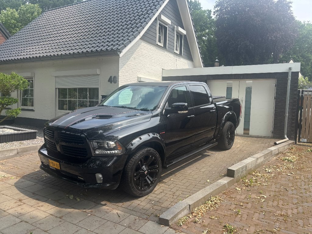 Dodge RAM 2017, Auto's, Automaat, 5654 cc, Adaptive Cruise Control, Zwart
