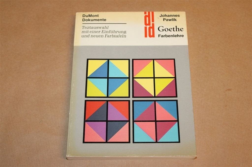 Goethe Farbenlehre — Kleurenleer met Nieuwe Kleurentafels, Ophalen of Verzenden, Gelezen