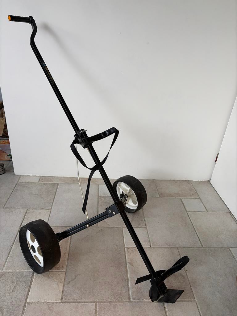 Golfkarretje - Opvouwbaar, twee wiel, Ophalen, Gebruikt, Golfkar, Overige merken