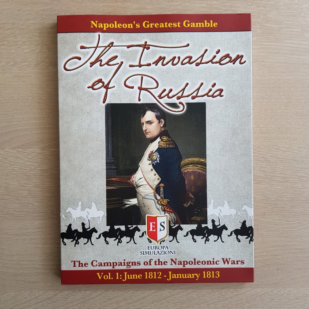 1812: The invasion of Russia + 1813: Napoleon's Nemesis / ES, Een of twee spelers, Ophalen of Verzenden, Gebruikt, Europa Simulazioni