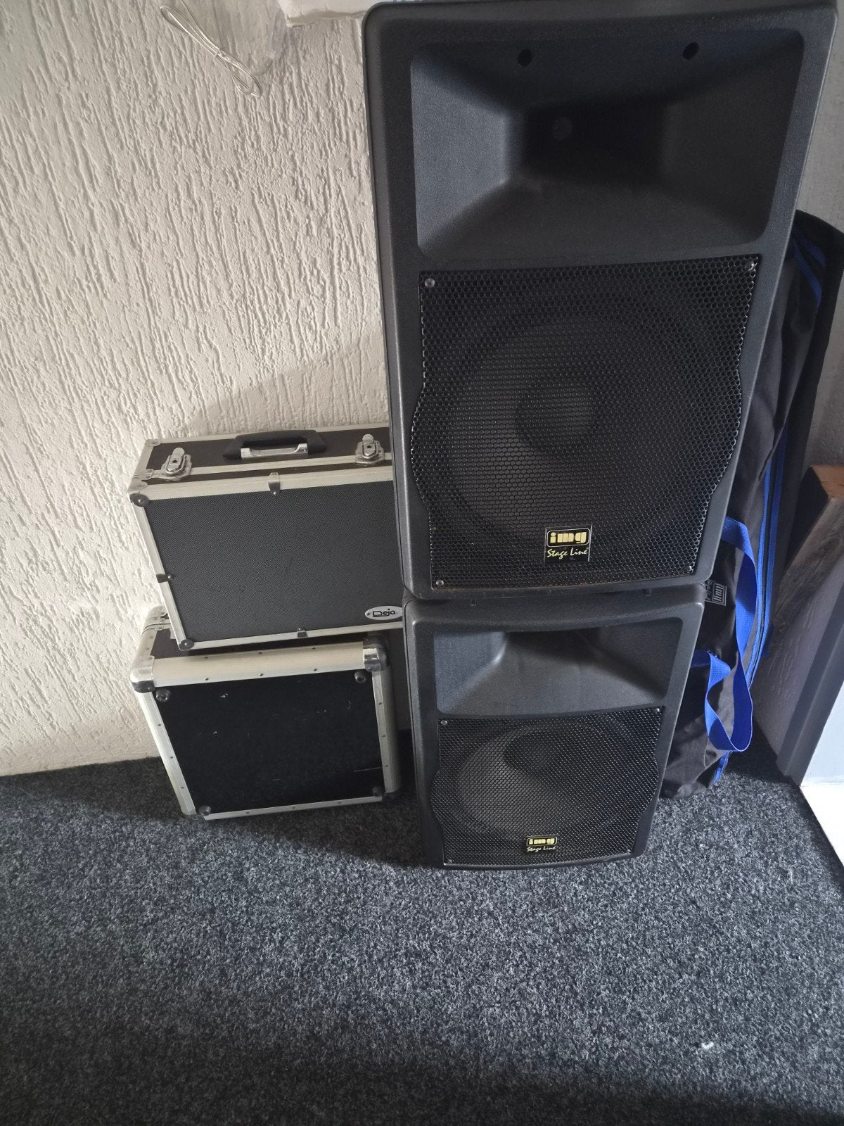 Complete DJ-set met mengpaneel, spelers en speakers, Ophalen