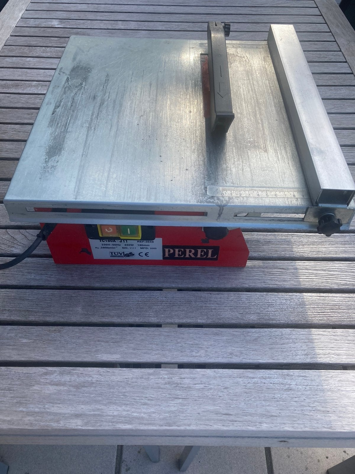 Tegelwaterzaag, Ophalen, Overige typen, Zo goed als nieuw, 30 tot 70 mm