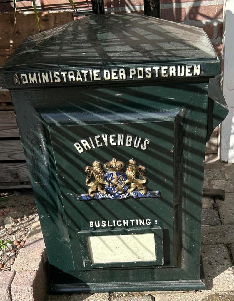 PTT brievenbus van Diepenbrock & Reigers uit Ulft, Ophalen, Gebruikt