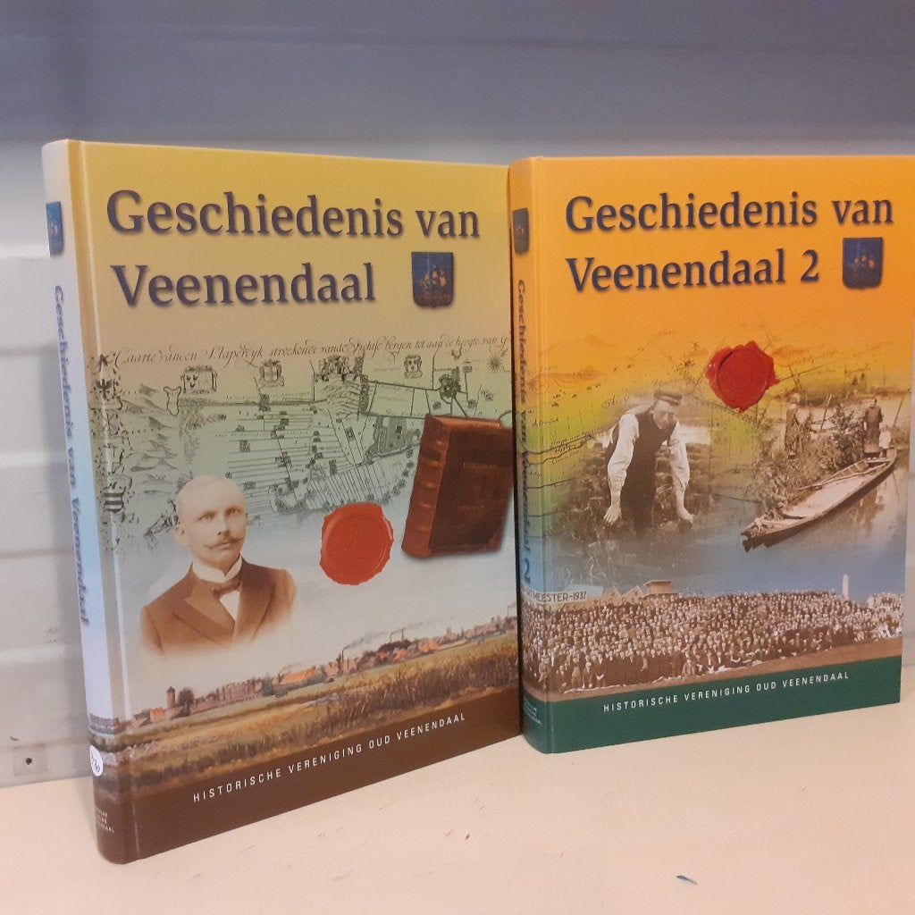 Nr. 928 Geschiedenis van Veenendaal 2 delen, Ophalen of Verzenden, Zo goed als nieuw, Diverse auteurs