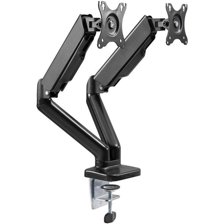 Dual Monitor Arm, Computers en Software, Monitoren, Ophalen, Zo goed als nieuw, Overige typen, Onbekend