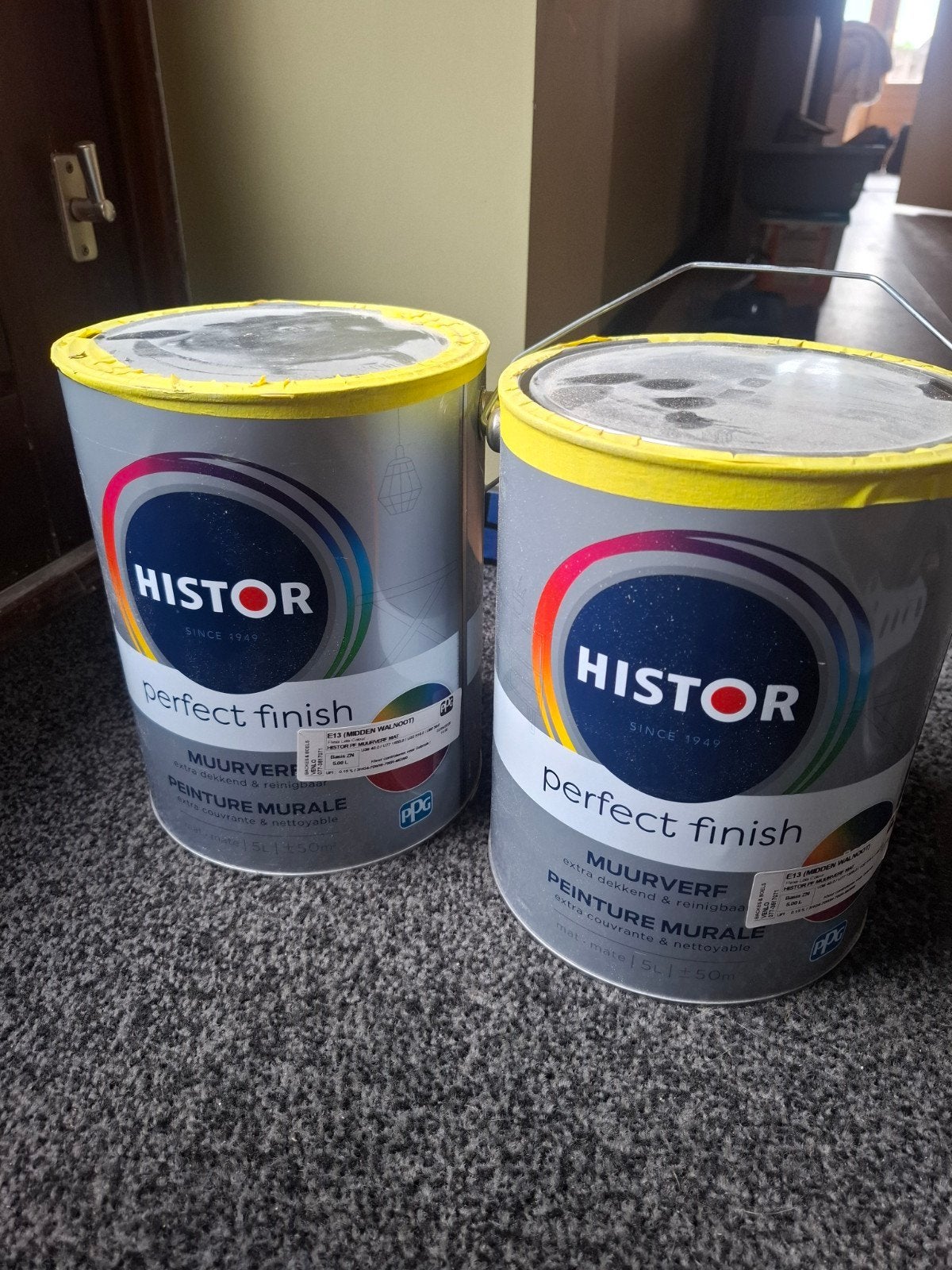 Muurcerf Histor 2x 5L, Ophalen, Overige kleuren, 5 tot 10 liter, Nieuw