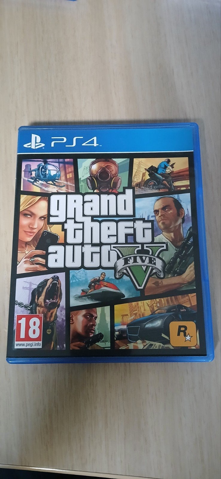 Grand Theft Auto V (GTA 5) PS4 - Krasvrij getest, Spelcomputers en Games, Avontuur en Actie, Online, Vanaf 18 jaar, 1 speler