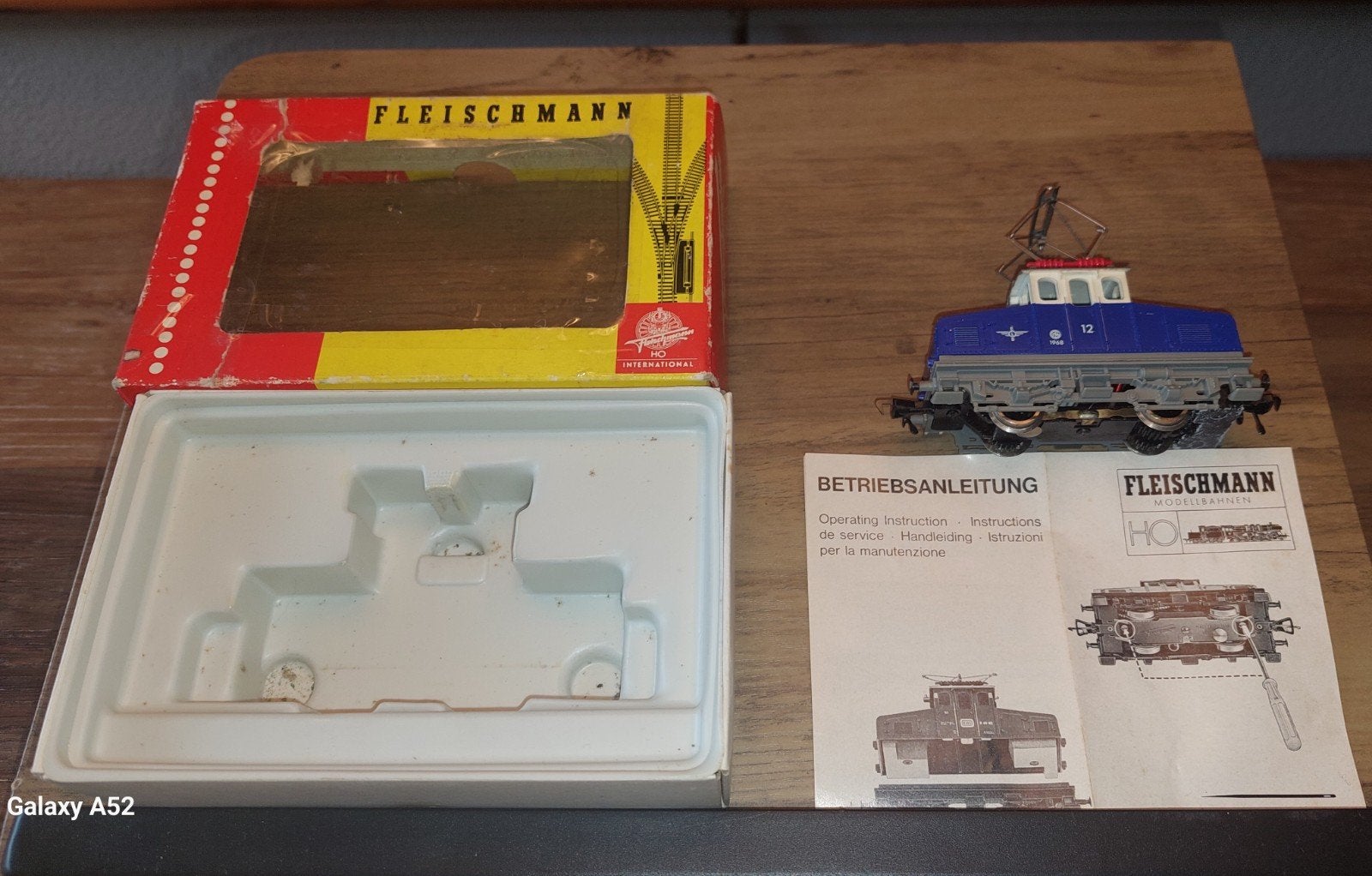 Fleischmann rangeer locje, oud (1968), zie omschrijving!, Hobby en Vrije tijd, Modeltreinen | H0, Gebruikt, Fleischmann, Ophalen of Verzenden