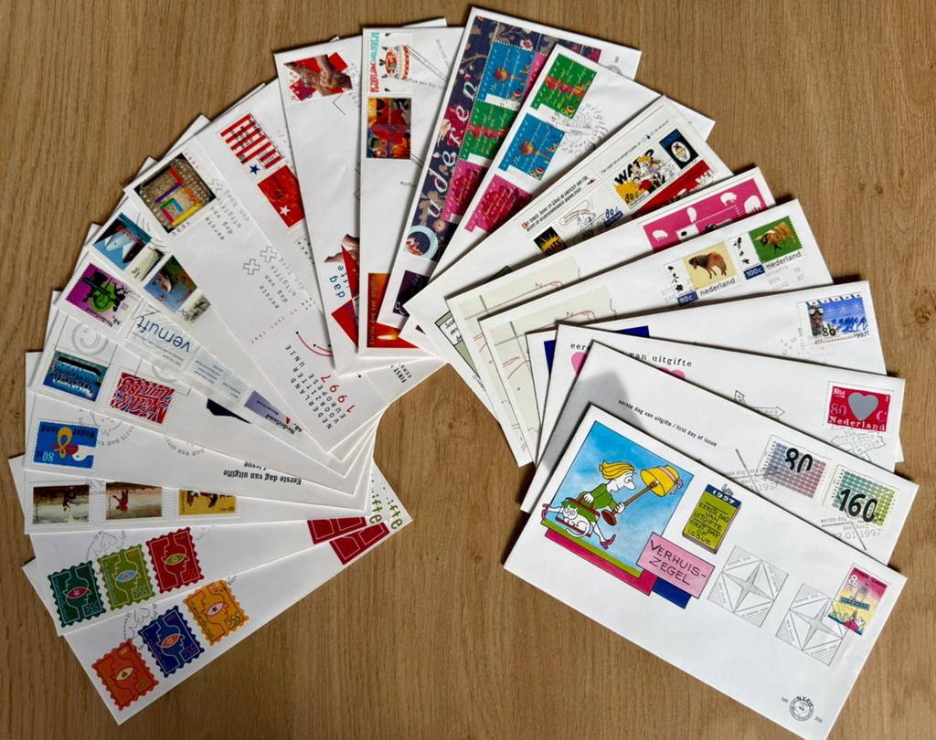 Complete Nederlandse FDC Jaargangen 1997 t/m 2011, Verzenden, Onbeschreven, Nederland