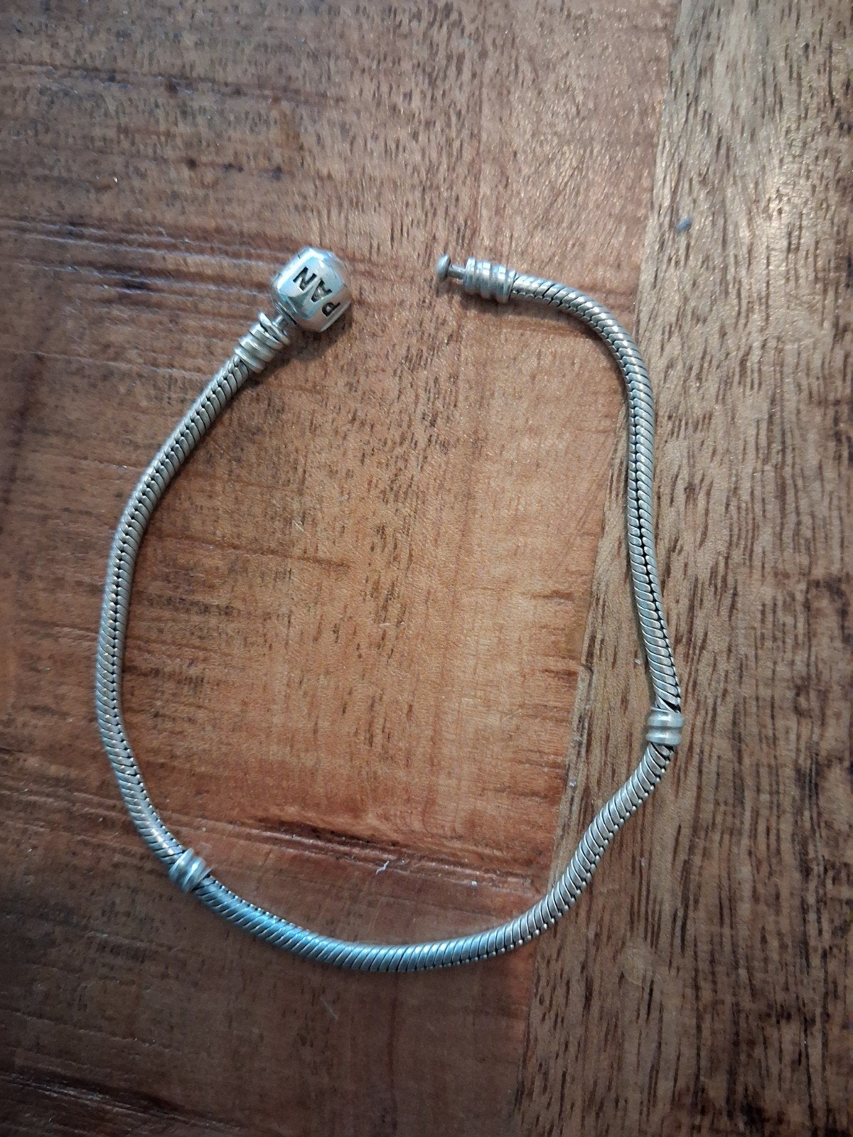 Pandora zilveren armband en bedels, Ophalen of Verzenden, Gebruikt, Zilver, Zilver