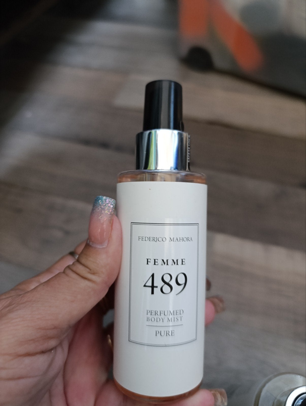 FM 489 Perfumed Body Mist - Alien geur, Ophalen of Verzenden, Zo goed als nieuw, Deodorant of Bodyspray