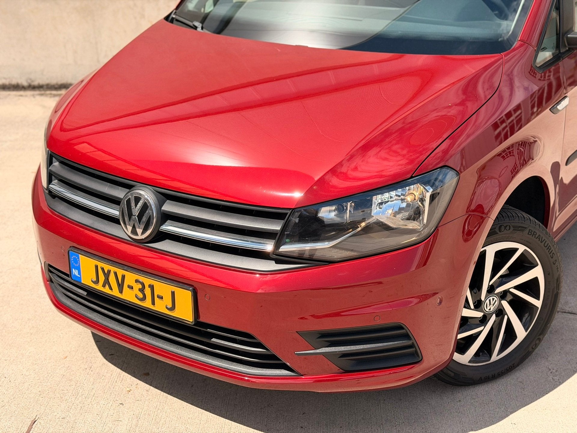Volkswagen Caddy 1.2 TSI Trekh Standkachel CarPlay Clima Cru, Voorwielaandrijving, Stof, Gebruikt, 4 cilinders