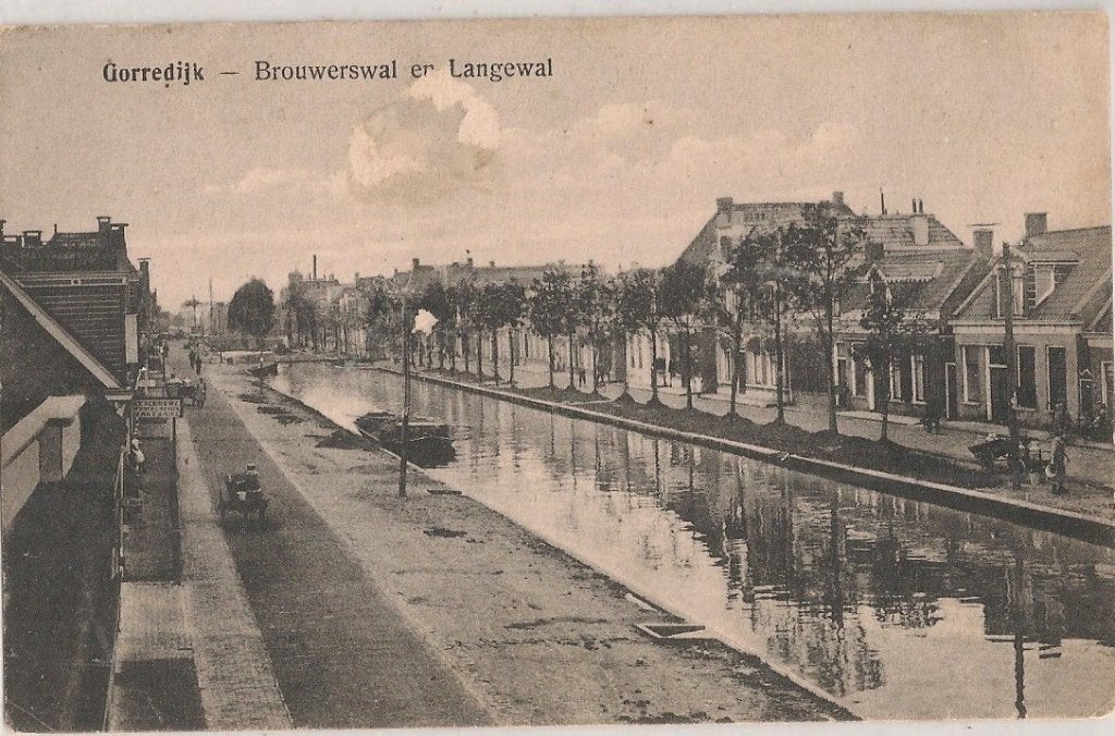 Gorredijk, Verzenden, 1920 tot 1940, Gelopen, Friesland