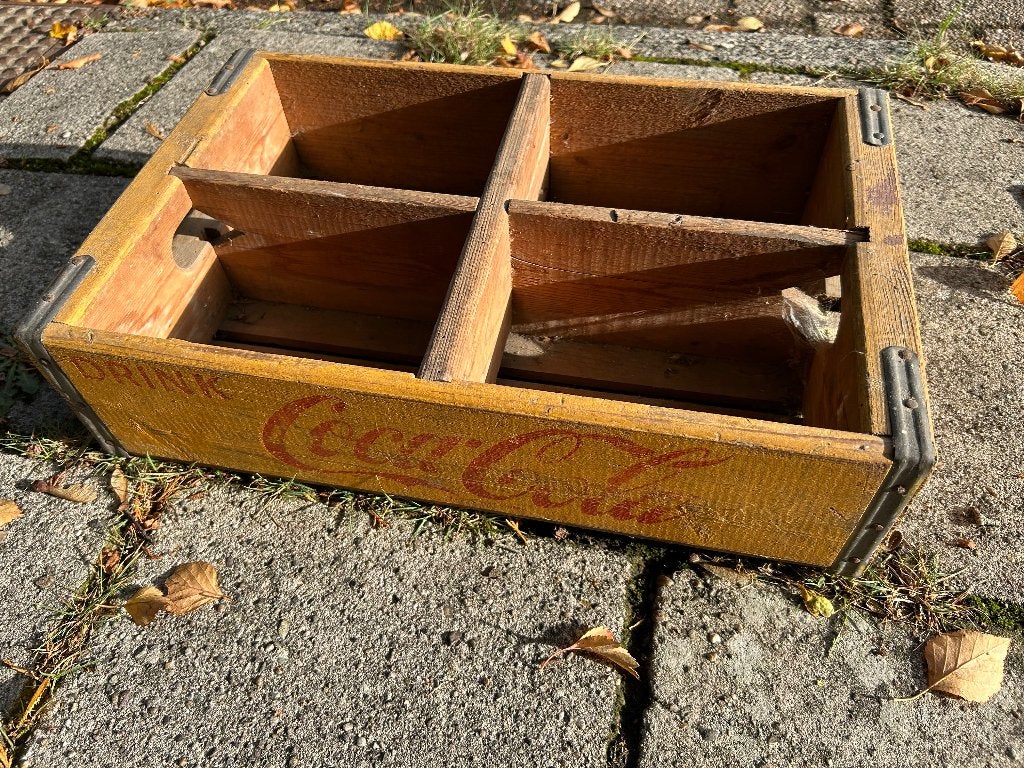 Coca cola krat, Ophalen, Gebruikt, Verpakking