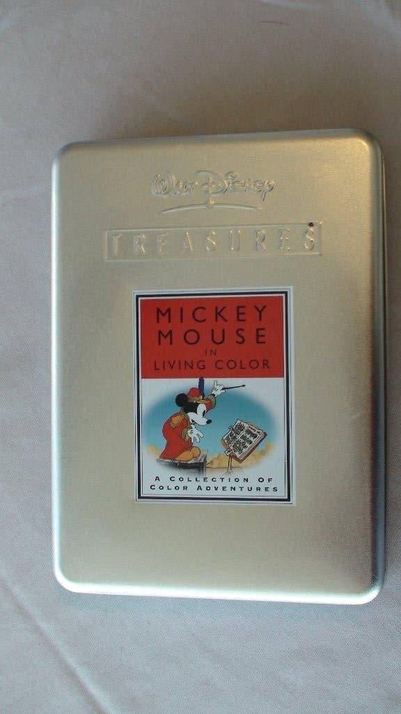 Walt Disney Treasures Mickey Mouse in living color, Cd's en Dvd's, Tekenfilm, Ophalen of Verzenden, Zo goed als nieuw, Alle leeftijden
