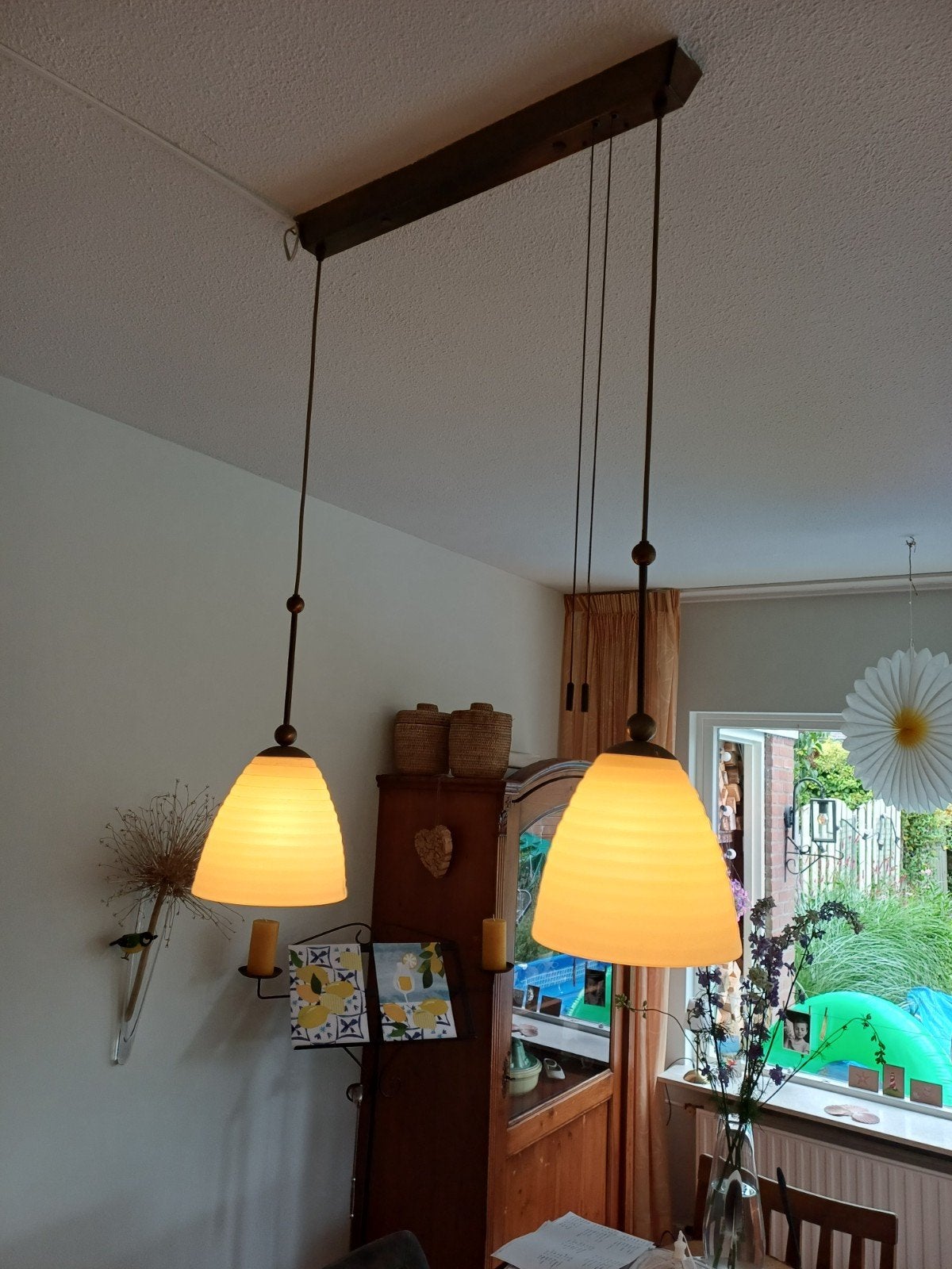 Hanglamp dimbaar., Huis en Inrichting, Lampen | Hanglampen, Ophalen