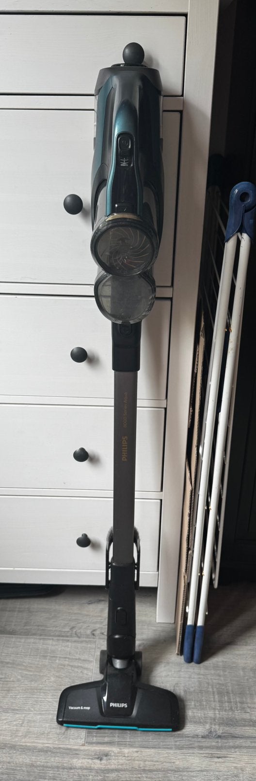 Philips 8000 stofzuiger/dweil, Witgoed en Apparatuur, Stofzuigers, Philips, Niet werkend, Reservoir, 1200 tot 1600 watt