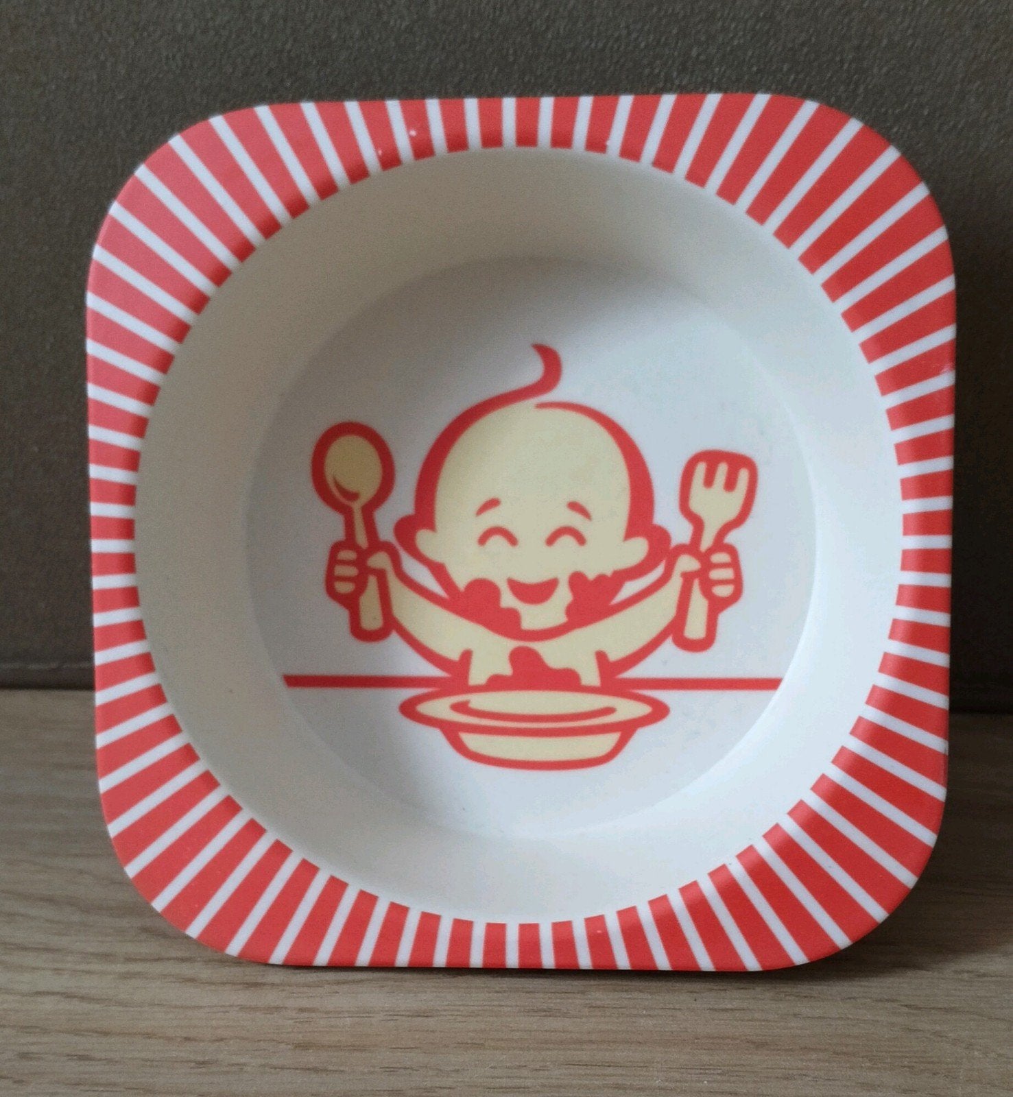 Zwitsal baby kommetje/schaaltje - Bamboe/Melamine, Verzenden, Zo goed als nieuw, Bewaarbakje, Overige merken