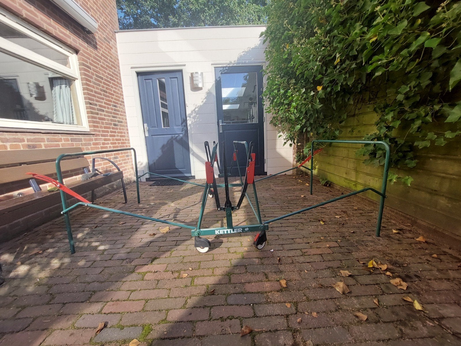 Kettler Tafeltennisblad Onderstel - Gebruikt, Sport en Fitness, Ophalen, Gebruikt, Overige typen, Inklapbaar