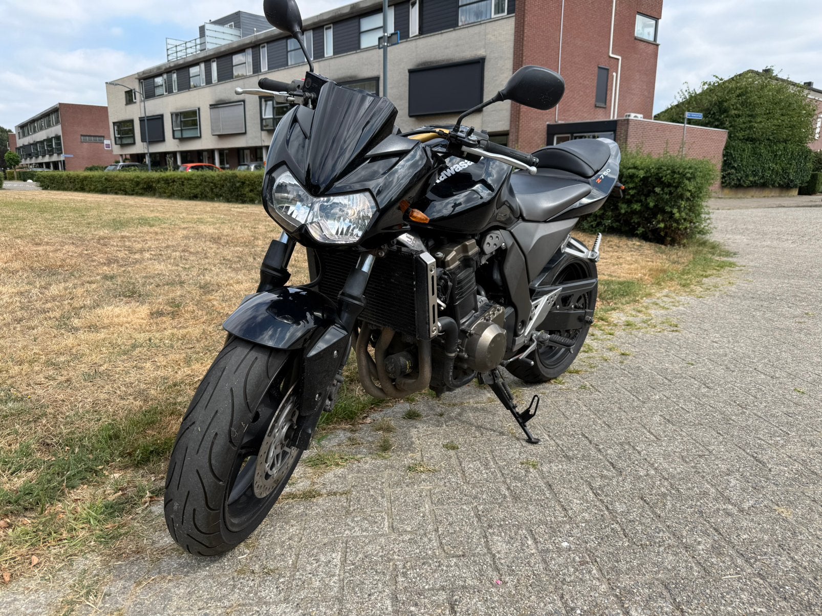 Kawasaki Z750 2004 Zwart met extra’s, Particulier, Naked bike