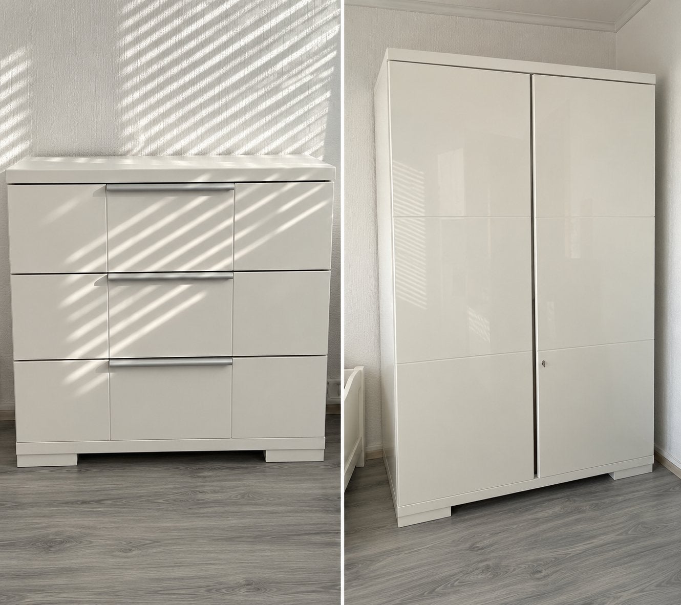 Interbaby kinderkamer meubels – kledingkast + ladekast, Ophalen, 50 tot 70 cm, 105 cm of meer, 100 cm of meer