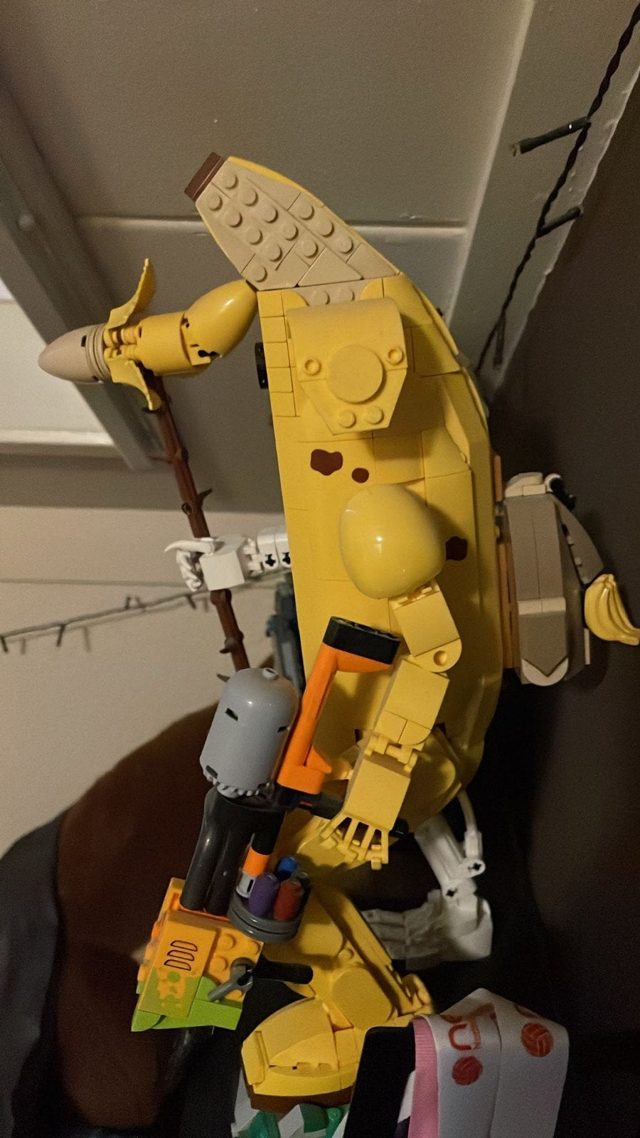Fortnite  Peely bot LEGO set, Ophalen, Zo goed als nieuw, Overige merken