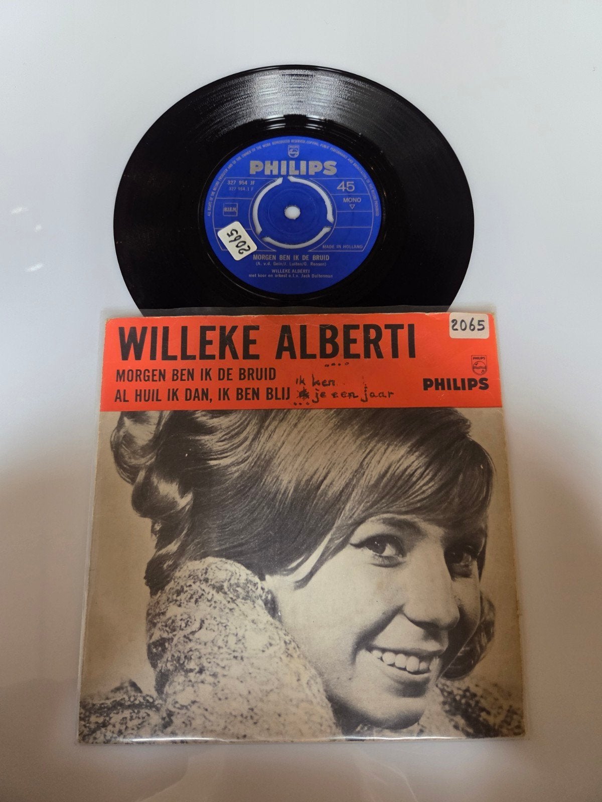 Willeke Alberti - Morgen ben ik de bruid, Ophalen of Verzenden, Gebruikt, 7 inch, Nederlandstalig