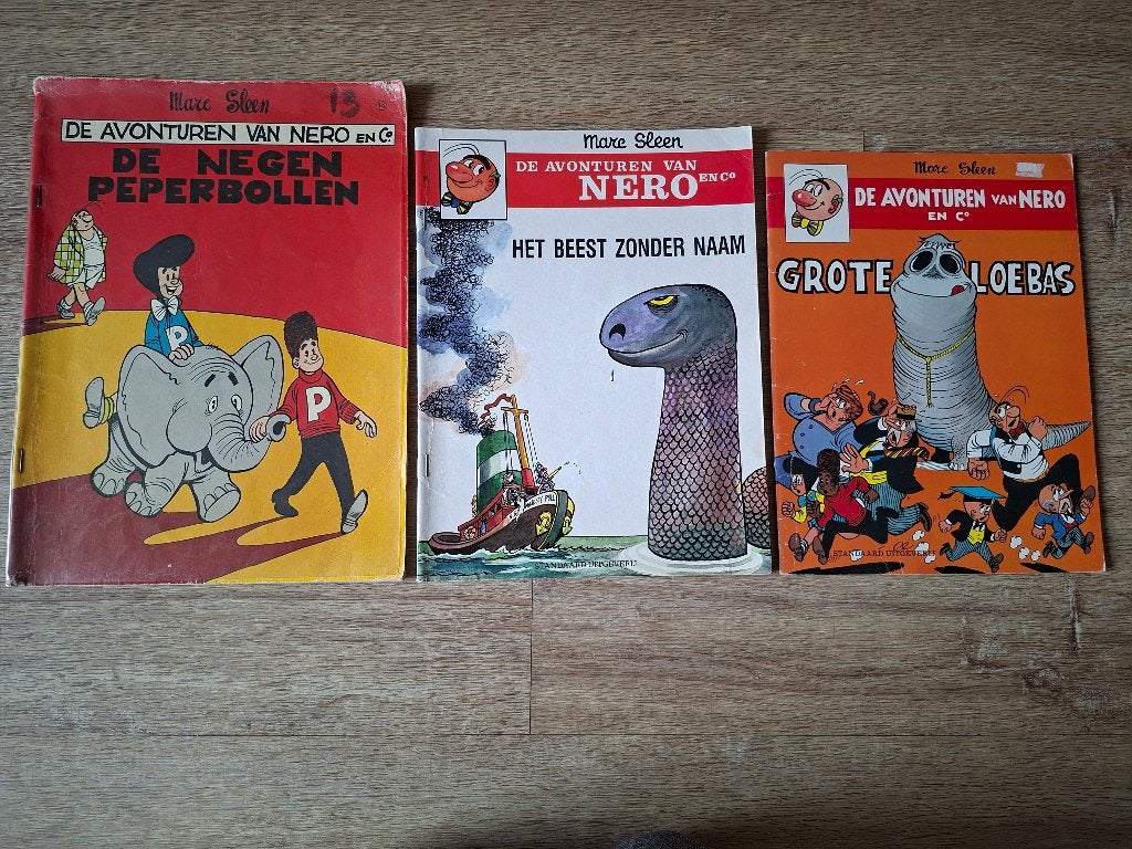 Nero stripboeken - Mark Sleen, Meerdere stripboeken, Ophalen of Verzenden, Gelezen