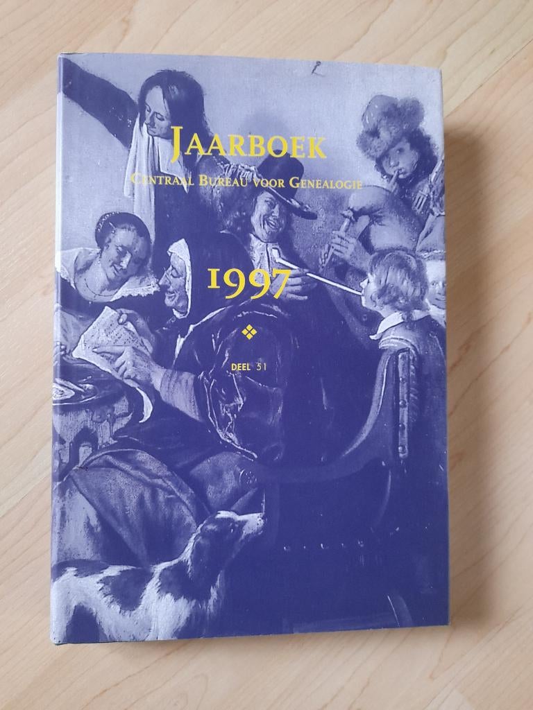 JAARBOEK CENTRAAL BUREAU VOOR GENEALOGIE Diverse jaren, Ophalen of Verzenden, Zo goed als nieuw