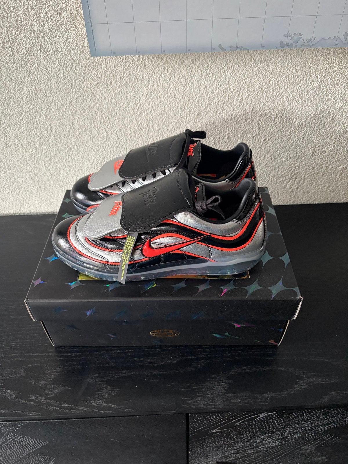 Nike x Patta Cryo Shot Voetbalschoenen maat 43, Ophalen of Verzenden, Nieuw, Zwart, Sportschoenen