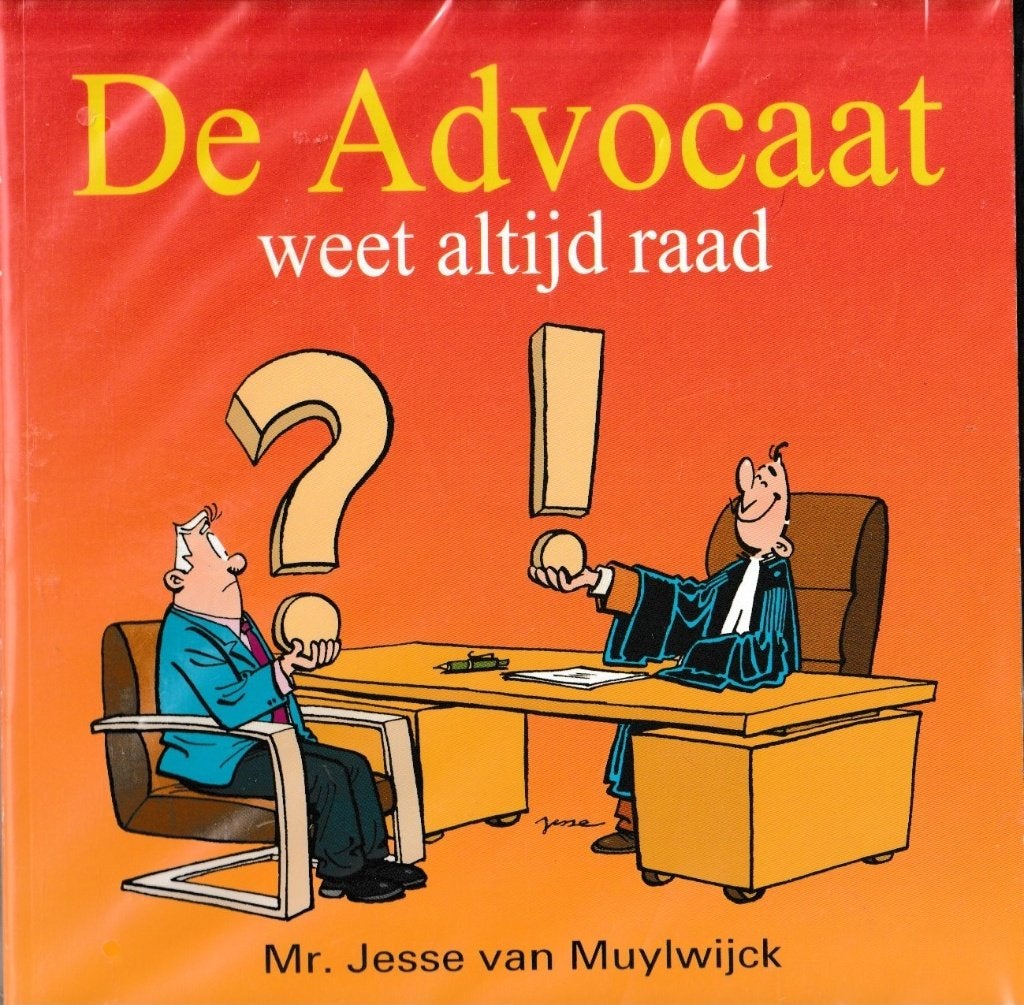 De advocaat weet altijd raad - Jesse van Muylwijck, Eén stripboek, Ophalen of Verzenden, Nieuw, Jesse van Muylwijck