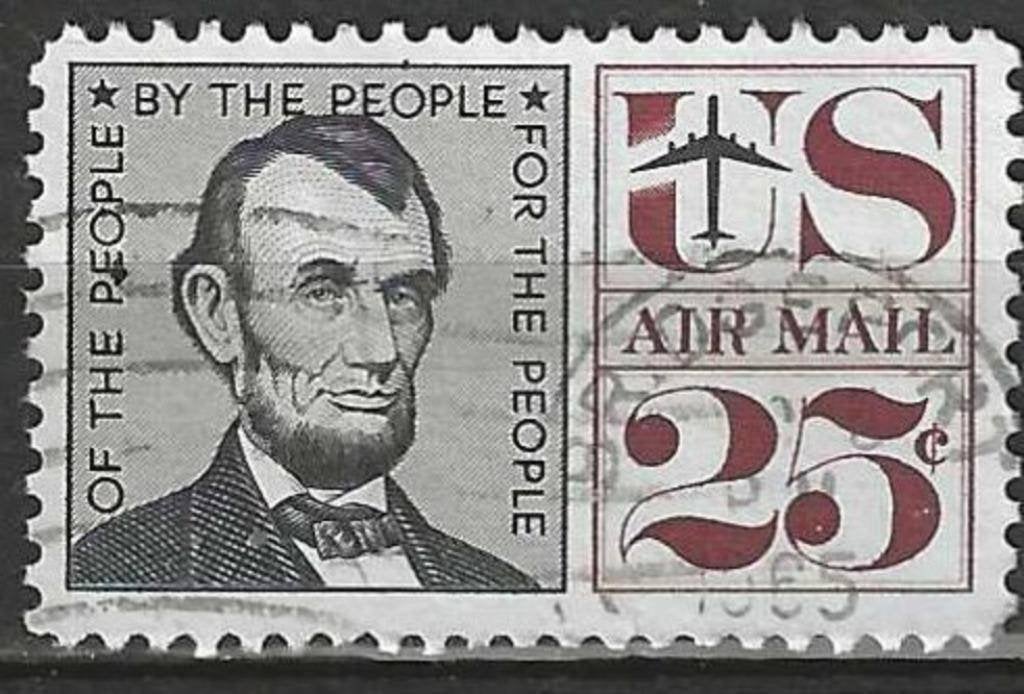 USA 1959/1961 - Yvert 60PA - Abraham Lincoln (ST), Verzenden, Gestempeld, Noord-Amerika