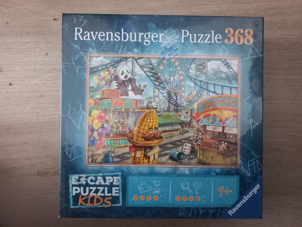 Ravensburger Escape Kids - Amusement Park Plight - NEW, Ophalen of Verzenden, Minder dan 500 stukjes, Nieuw
