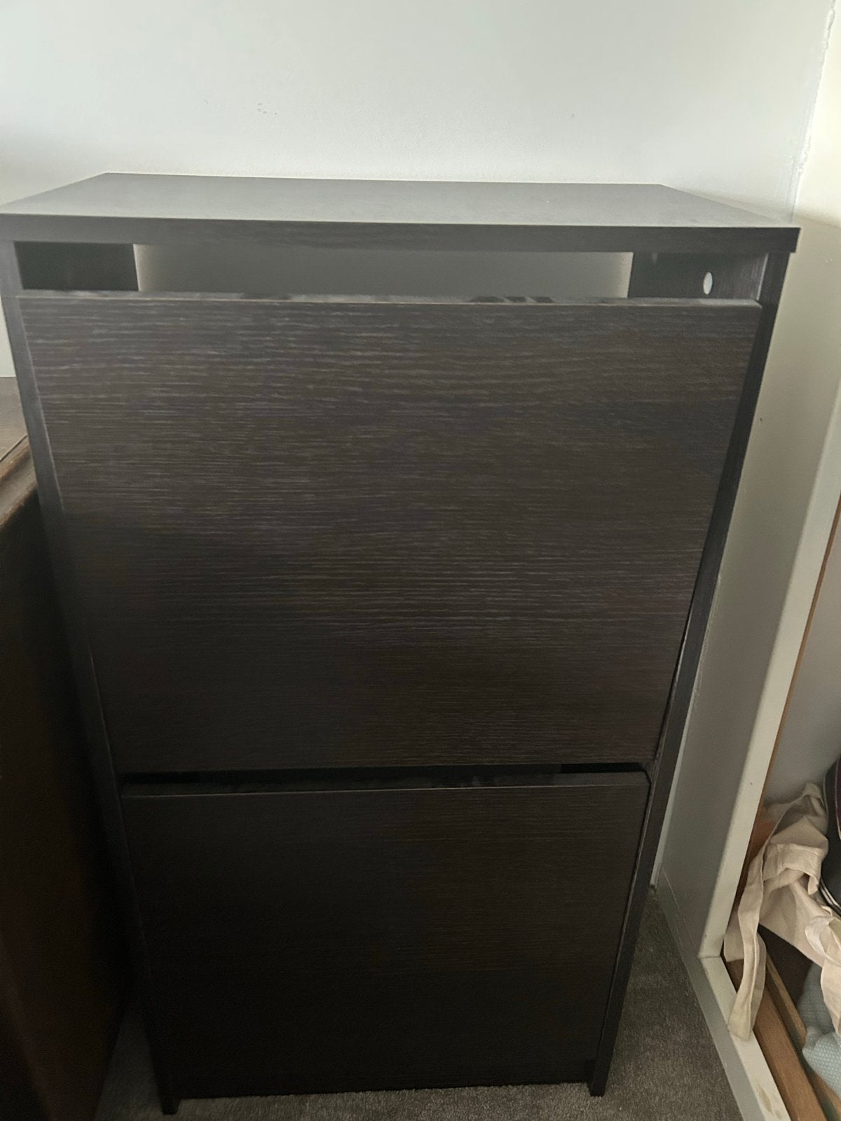 Gratis IKEA Schoenenkast met 2 vakken, Ophalen, Gebruikt