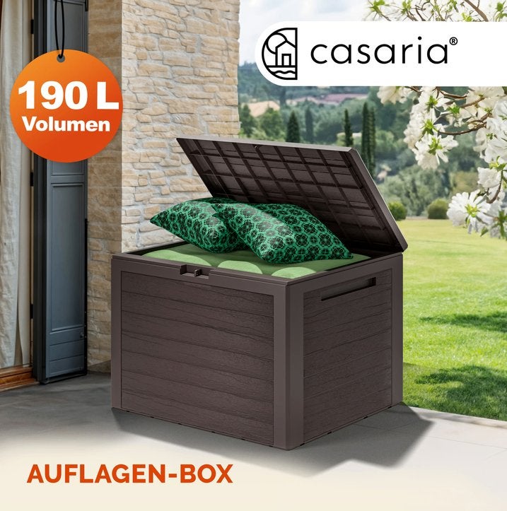 Opbergbox opbergkist tuinkussens kunststof 190L GRTS BEZORGD, Tuin en Terras, Verzenden, Nieuw, Nvt, Nvt