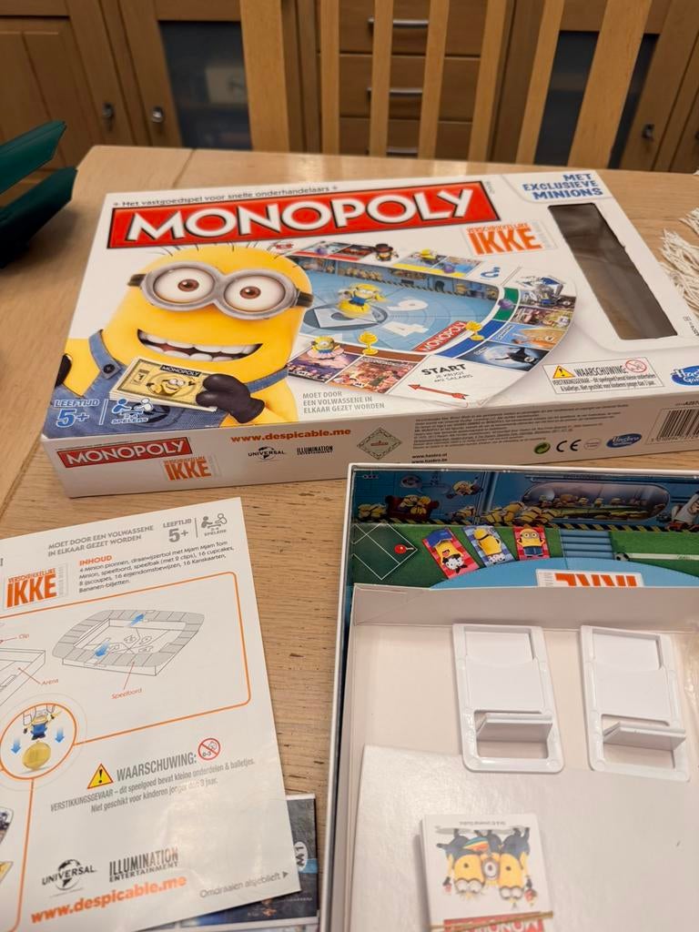 Monopoly verschrikkelijke ikke minions zgan, Ophalen of Verzenden, Zo goed als nieuw