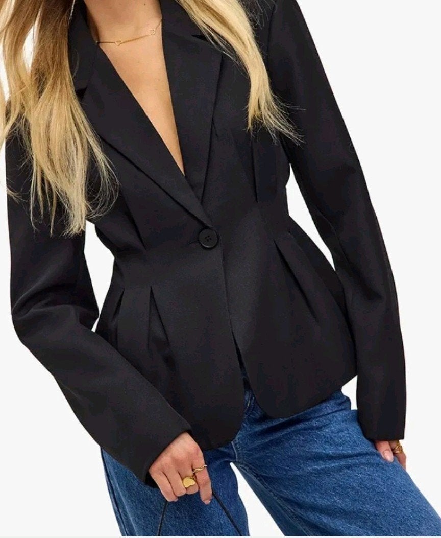 Loavies Blazer Jasje Maat XS ~ Nieuw, Verzenden, Zwart, Nieuw, Loavies