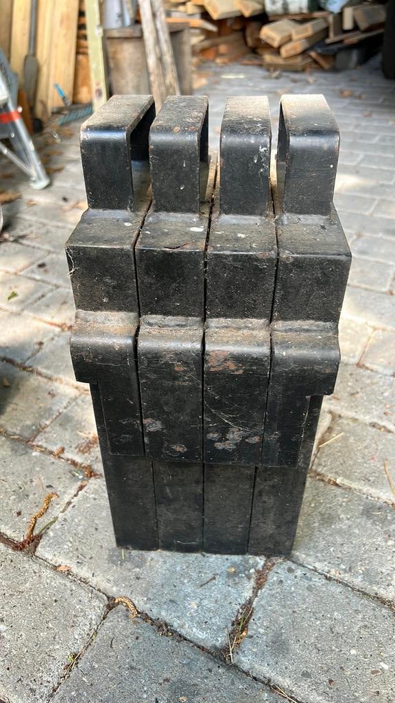 Frontgewichten minitrekker, Ophalen