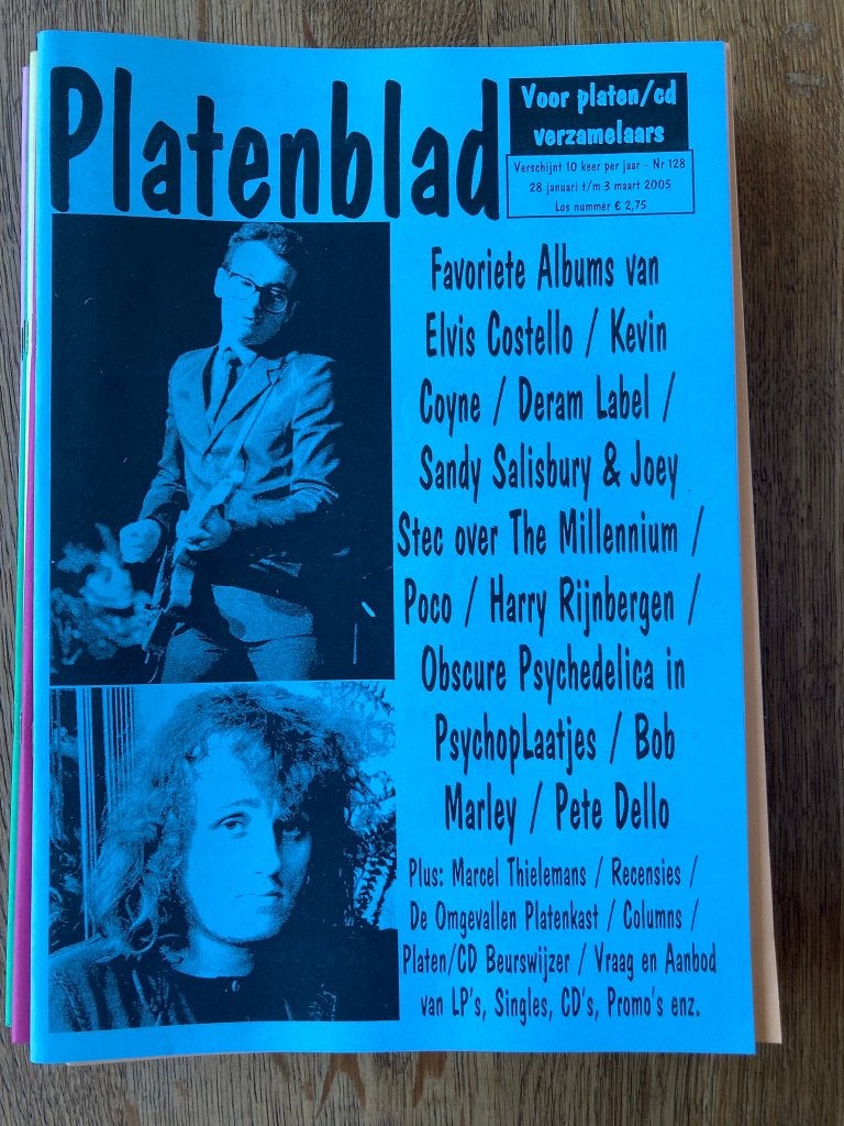Platenblad jaargang 2005 9 stuks muziek vinyl lp single maxi, Ophalen of Verzenden, Zo goed als nieuw, Muziek, Film of Tv