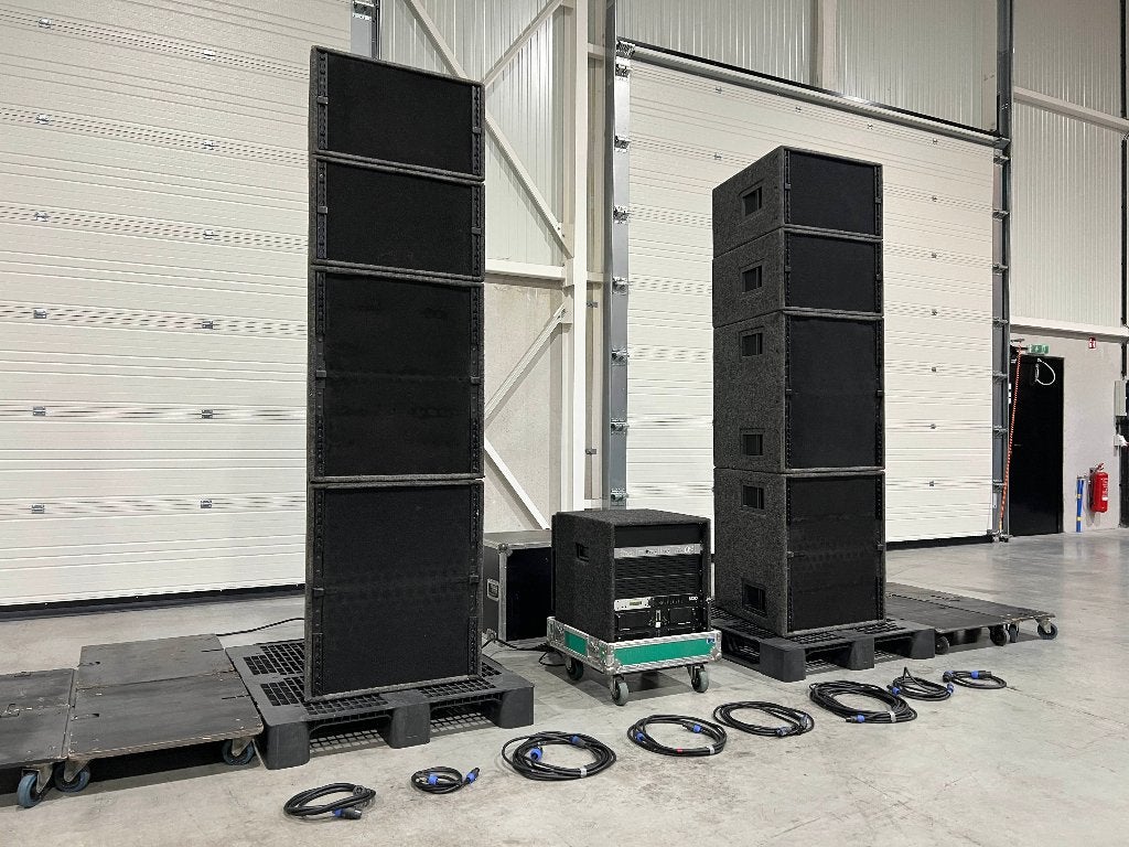 Nexo Alpha E + L-Acoustics: 4x B1-18 4x E-M NX242ES 2x LA48a, Audio, Tv en Foto, Luidsprekers, Gebruikt, Subwoofer, Ophalen of Verzenden