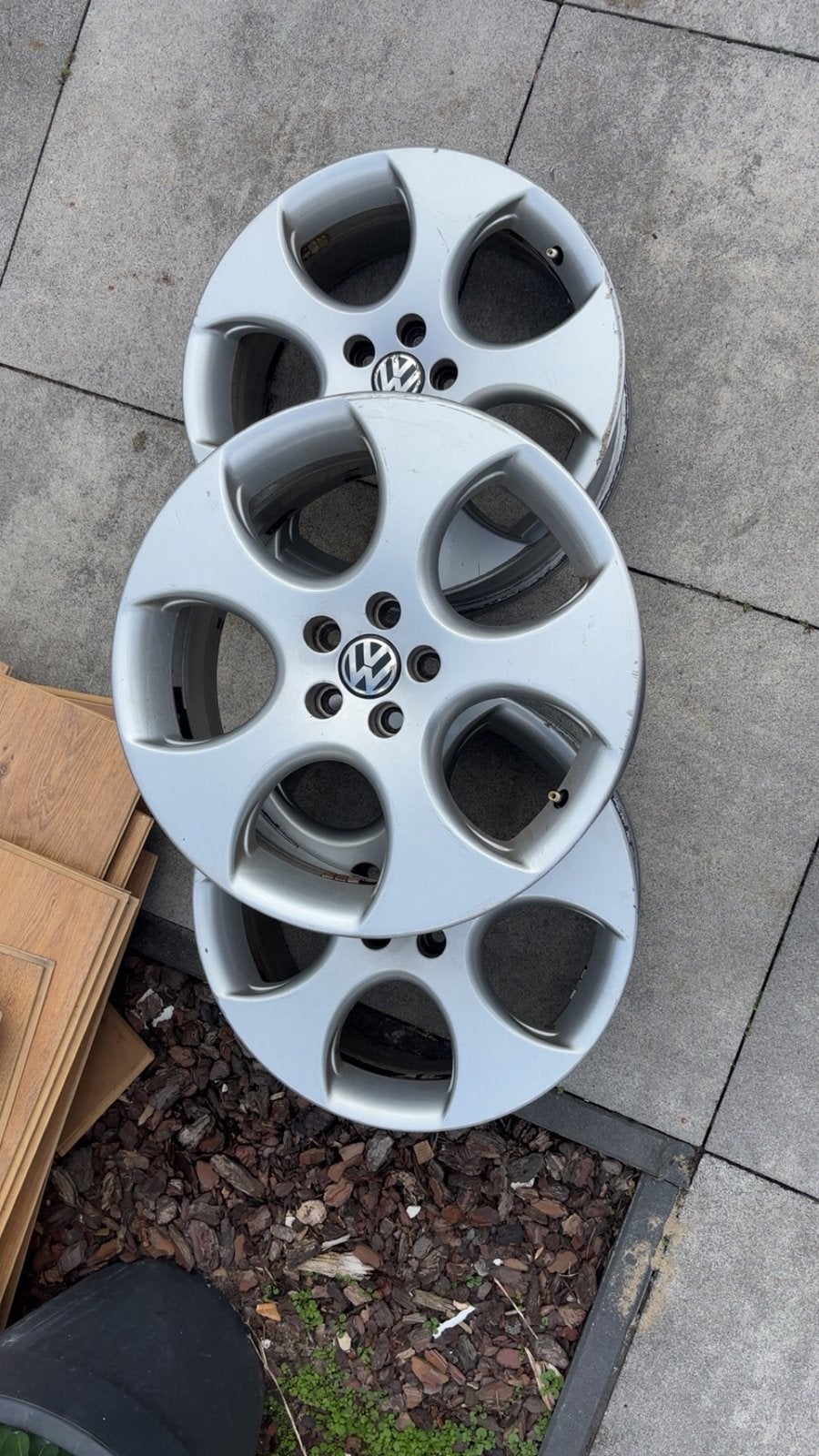 Detroit velgen met schade 5x100, Ophalen of Verzenden, Gebruikt