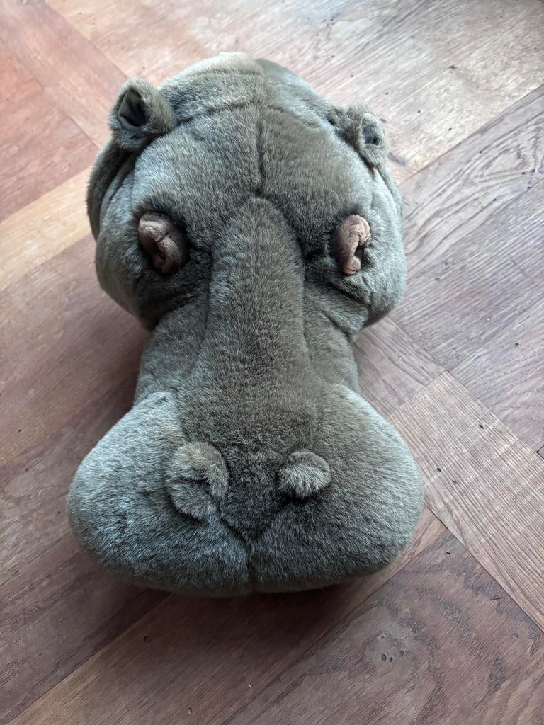 Bibip Nijlpaard knuffel, Ophalen of Verzenden, Zo goed als nieuw, Overige typen