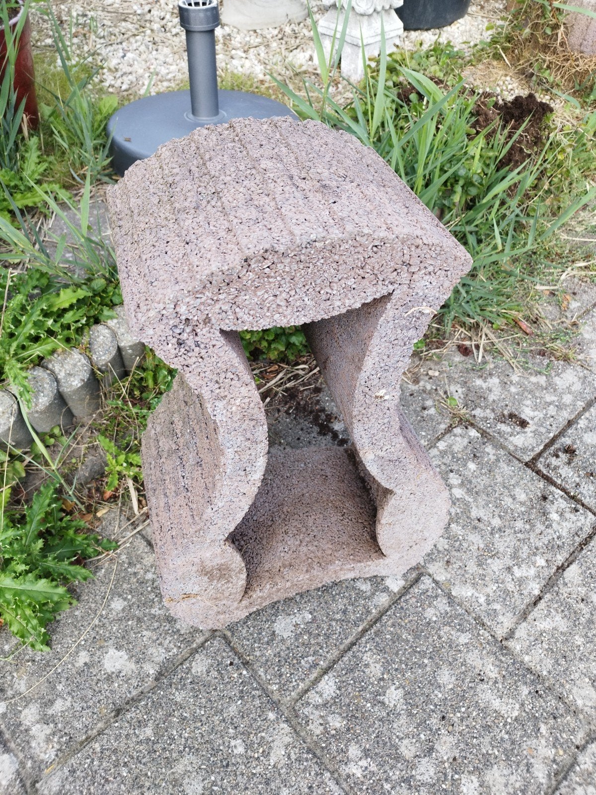 Betonnen bloembakken stapel bakken afrastering, Ophalen, Rond, Tuin, Minder dan 40 cm