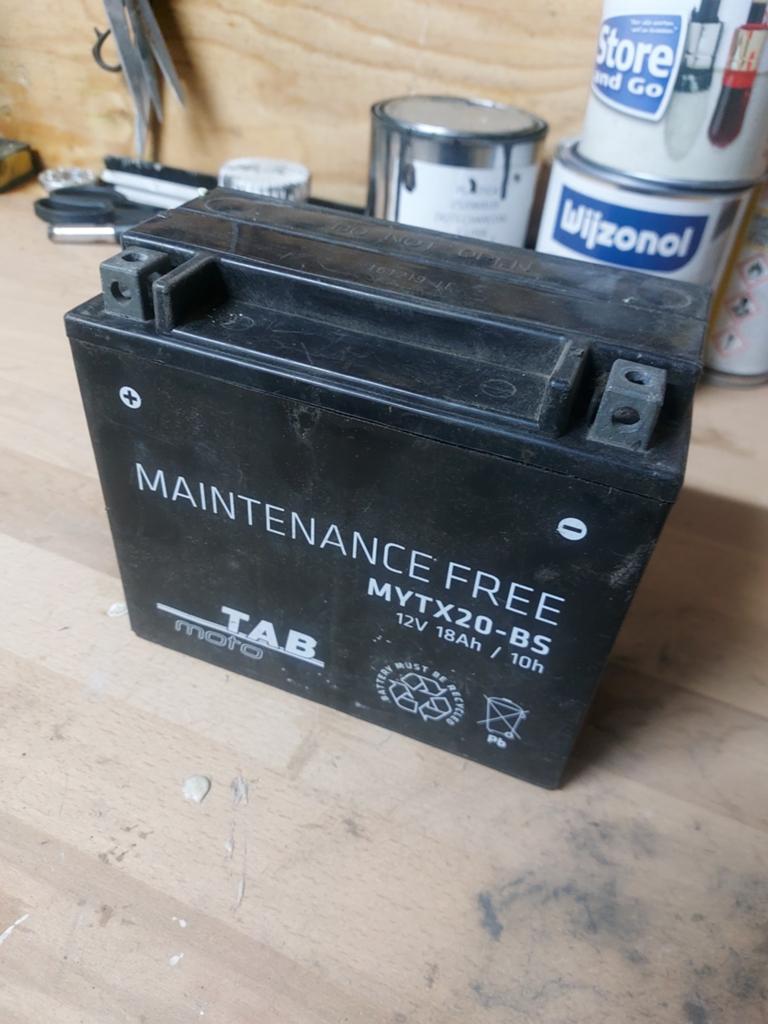 TAB Moto MYTX20-BS 12V 18Ah Motor Accu - Onderhoudsvrij, Ophalen, Nieuw