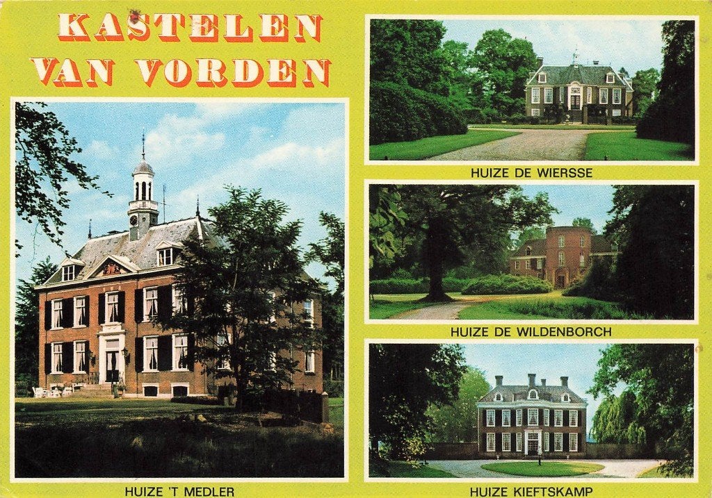 Kasteel van Vorden, Ophalen of Verzenden, 1980 tot heden, Gelopen, Gelderland