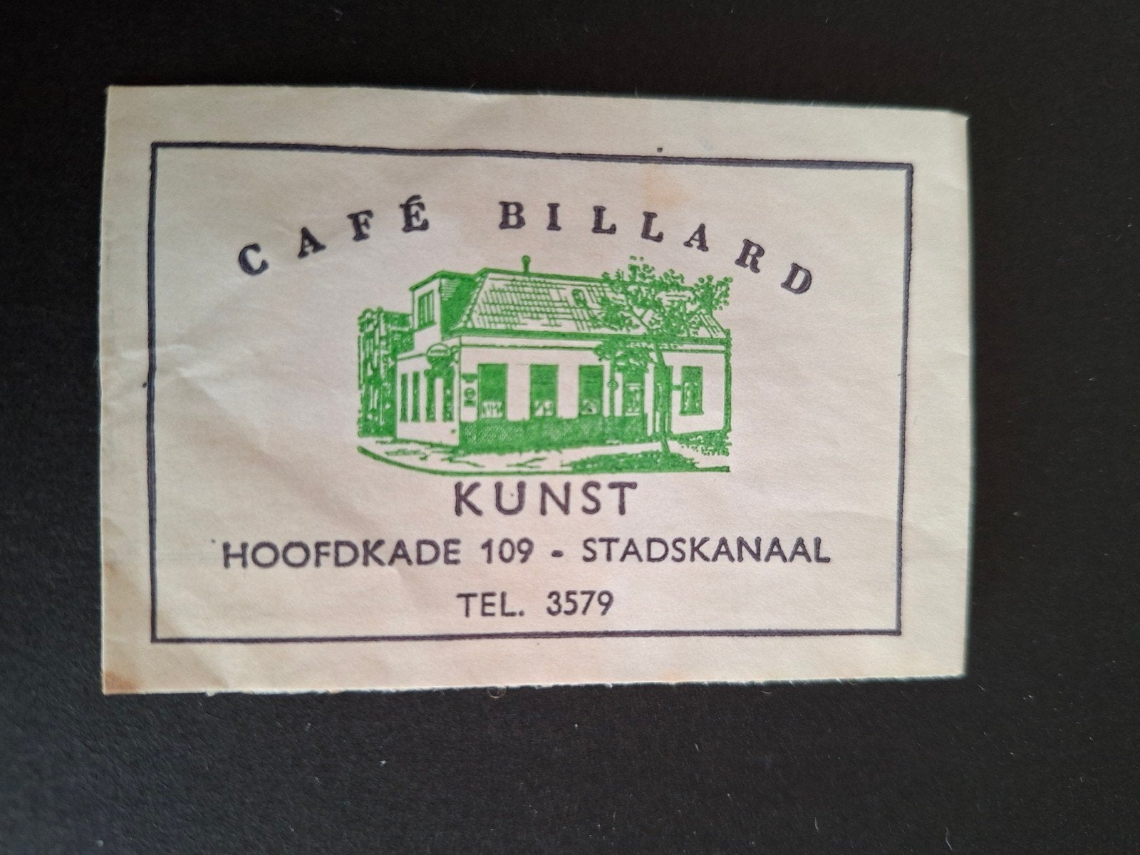 Stadskanaal, café Billard Kunst, Verzenden, Nederland